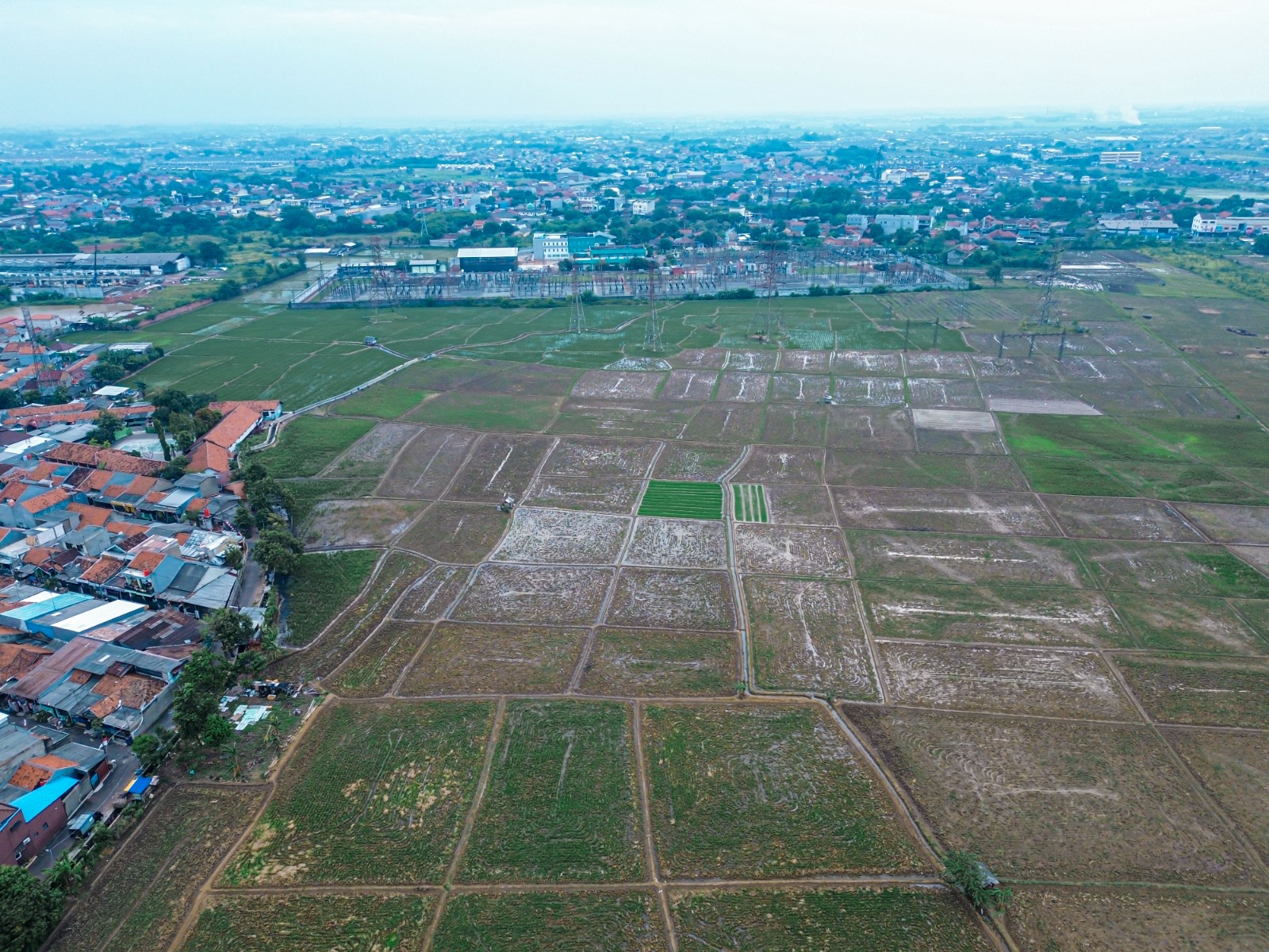 Di jual kavling strategis di pinggir jalan pantura karawang timur